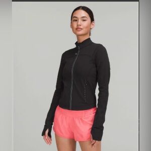 Lululemon women’s lightweight running define jacket black reflective 8 medium